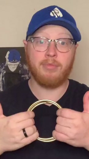 Ancient Chinese Magic Trick with Solid Rings