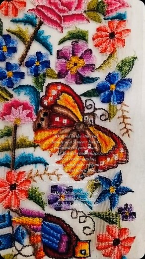 “Draped in the ethereal beauty of a 9-meter hand-embroidered petit point border. Each thread whispers tales of craftsmanship, intricacy, and sheer elegance on delicate net fabric. Join me on this journey of artistry and indulge in the allure of fine embroidery. ✨ #HandEmbroideryMagic #IntricateElegance #TextileArtistry” | Ranchi Convent | Facebook