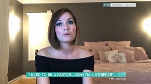 Pastor-turned-stripper accepts new career choice is 'polarising'