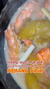 Udang masak sup tempoyak aroma Sarawak, Borneo | Timogah