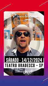 1.6K views · 132 reactions | 落 O Marcelo Nova tá passando aqui pra avisar que dia 14 de dezembro tem Camisa de Vênus no Teatro Bradesco com um super show em comemoração aos 44 anos de estrada. Quem vem celebrar com a gente?  ️ Ingressos à venda! Garanta já seu lugar no site da Uhuu. Clientes com cartão Bradesco possuem 50% de desconto! » https://uhuu.com/evento/sp/sao-paulo/camisa-de-venus-44-anos-13258 | Marcelo Nova | Facebook