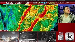 9.5K views · 70 reactions | Tracking gusty showers and storms with severe weather potential moving into WABBLES. | Weather or Not Bowling Green | Facebook