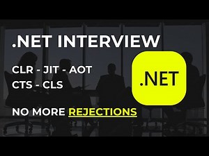 Master .NET Architecture: CLR, CLS, CTS, AOT & JIT Explained | .NET Interview Deep Dive
