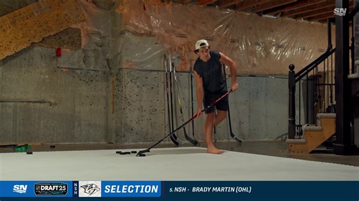 Welcome to Smashville, Brady Martin 👊 #NHLDraft | Sportsnet