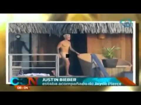 ¡Justin Bieber “encueradito” en Bora Bora!