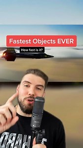 18 reactions | How fast do they go? These are the fastest man-made objects ever made and that last one is crazyyyy #interesting #speed #comparison #fastest #top10 #countdown | Filip Zieba | Facebook