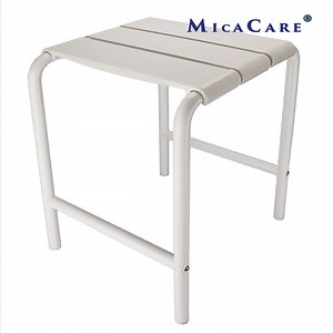 [Hot Item] Removable Free Standing Durable Lightweight Shower Chair with Aluminum Frame