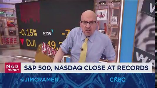 This market is a beast if you own any data center stocks, says Jim Cramer