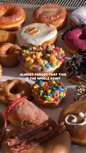 Doughnuts are the point. | Voodoo Doughnut