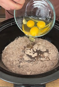 8.4K views · 112 reactions | Easy chocolate dessert in a crockpot. I make an easy dessert in a crockpot using chocolate fudge cake mix, milk, vegetable oil, eggs, chocolate pudding and chocolate chips. | Paul S Show | Facebook