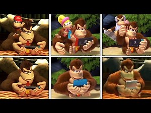 Evolution of Idle Animations in Donkey Kong Country Games (1994-2025) 【Japanese】