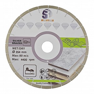 [Hot Item] Segmented Silver Brazed Diamond Saw Blade Cutting Disc for Ceramic Tile Marble Porcelain Dekton