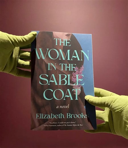 Only a few more days until we publish the suspenseful gothic novel The Woman in the Sable Coat by Elizabeth Brooks (@e.f.brooks )! Read more at the link! 💜🪻 | Tin House
