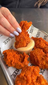 806K views · 722 reactions | Dipping FIERY HOT CLUCKIN’ NUGGETS never looked so good.襤 Who’s planning on picking up a HOT CHICKEN FEAST for themselves⁉️ HALAL CHICKEN NOW AVAILABLE so come try it today! 朗 ALL LOCATIONS ARE OPEN FROM 10AM - 10PM EVERY DAY‼️ To get your #CluckAndBlaze fix ASAP order for pickup at CluckAndBlaze.com or get it delivered through @grubhub and @doordash!  | Cluck and Blaze | Facebook