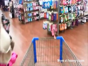 Pissing On Clothes At Walmart