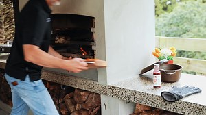 Cooking up a storm on a Flare Outdoor Fireplace is an easy achievement. Sausages, mince patties, kebabs, vegetables, reverse-seared steak, roast chicken, pizza and a delicious fruit sponge dessert is only the beginning of what you can cook with our multiple accessories. | Flare Fires