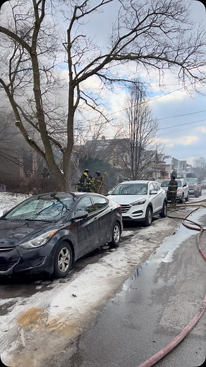 1.1K views · 453 reactions | Cleveland Firefighters responded to a fatal fire on W.98th south of Almira in B3 this afternoon. A large volume of fire, hoarding conditions, and multiple exploding propane tanks made this a difficult fire to fight. Elderly female resident perished in the fire. Cause determined to be accidental. $190K loss. | Cleveland Fire | Facebook