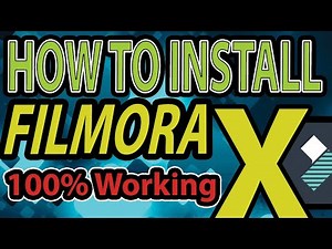 HOW TO | INSTALL WONDERSHARE | FILMORA X