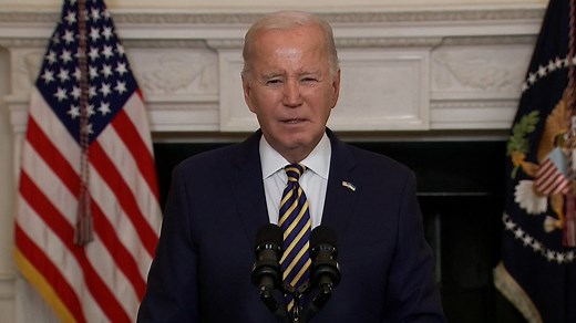 "Trump and the MAGA Republicans said no." President Joe Biden urges Congress to pass the border security bill, claims Donald Trump and "MAGA Republicans" are tanking the bill. | USA TODAY