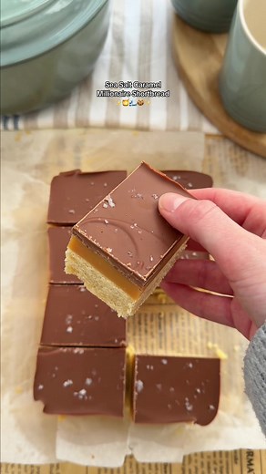 Sea Salt Caramel Millionaire Shortbread Recipe