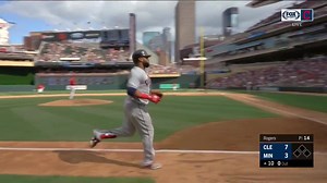 Carlos Santana with the grand slam in extra innings to put the Cleveland Indians back on top! | FanDuel Sports Network Cleveland