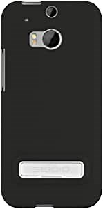 Seidio Surface Case with Metal Kickstand for HTC One (M8) - Retail Packaging - Black