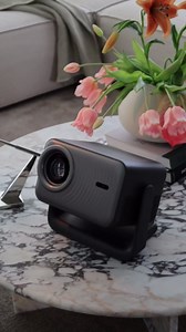 Dangbei N3 Max Smart Projector 12W Dolby Audio,1000 ISO Lumens 4K Support, Portable Projector with Native Netflix & VIDAA OS, Auto Focus & Keystone, Home Theater Projector for Ceiling/Outdoor