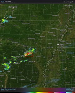 3.7K views · 43 reactions | 7:05 PM Radar Update from KLZK: Showers and thunderstorms are approaching east central Arkansas. The stronger portion of this storm may impact parts of eastern Arkansas by 9 PM. #arwx #mowx #mswx #tnwx | US National Weather Service Memphis Tennessee | Facebook
