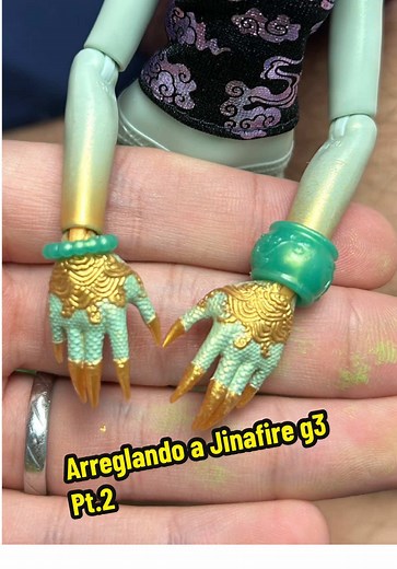 Arreglando a Jinafire Long: Parte 2 de Monster High
