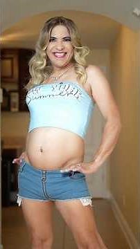 Beautiful Crossdresser Modeling Gorgeous Outfit