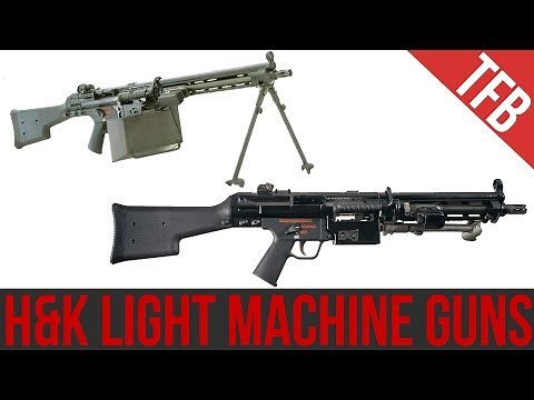 H&K's Light Machine Guns: Rare but Effective (HK21/23 & HK11)