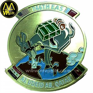 [Hot Item] USA Customer Logo Metal 3D Gold Silver Military Collection Gift Challenge Coin