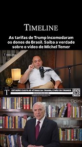 328K views · 5K reactions | ️ Corte exclusivo do Conversa Timeline!  Estamos ao vivo de segunda a sexta, a partir das 12h, no YouTube.  Deixe seu like, inscreva-se no canal e ative o sininho para mais cortes com análises, bastidores e revelações da política brasileira e mundial. | Revista Timeline 2 | Facebook