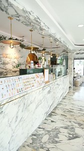คาเฟ่หินอ่อนที่สวยที่สุด ร้าน marble cafe พี่เค้าเป็นคาเฟ่...