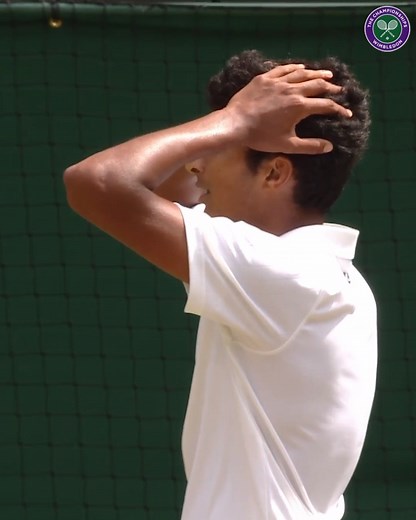 Wimbledon on Instagram: "Remember the name, Samir Banerjee  The American wins his first junior Grand Slam singles title by beating Victor Lilov in the boys' singles final #Wimbledon | @samirbanerjee_"