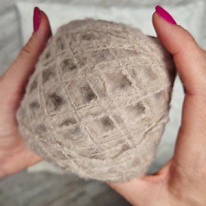 Soft Beige Organic Cotton Blend Yarn: Eco-friendly Italian Knit Crochet - Etsy UK