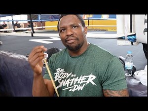 'MOULD IT ON THE 12 INCHER?' - DILLIAN WHYTE CONTEMPLATES EXPLORING INTO BODY-SNATCHER ADULT TOYS