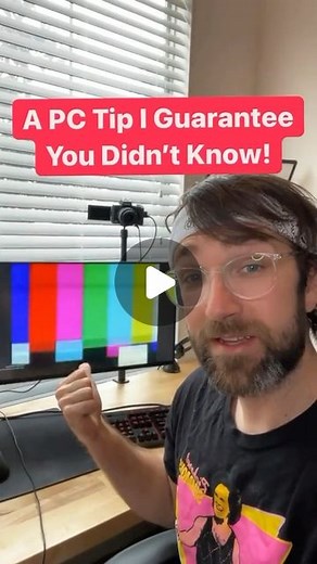 Matty McTech on Instagram: "Did you know this PC Trick? This windows shortcut could save you from having to restart your computer to fix a graphics issue. If your having trouble with an external monitor not working try it out! Enjoy!"
