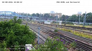 Freightliner shed fest this morning on our Peterborough Cam 1, 66953, 66954 & 66592 working 6E22 Felixstowe North F.L.T. to Leeds F.L.T. as 66537 heads south on the ECML working 4O54 Leeds F.L.T. to Southampton M.C.T. | Railcam
