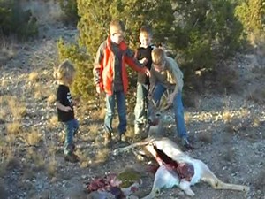 Deer Hunting with the kids.