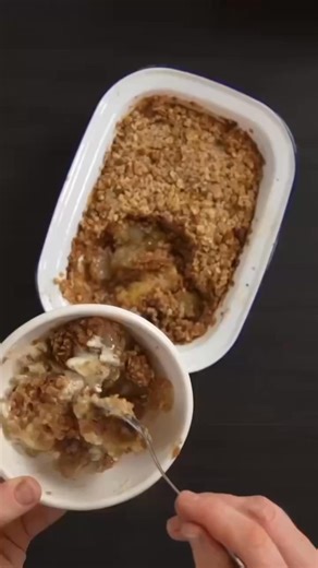 3K views · 15 reactions | Feijoa and apples hot and heavy under a cheeky layer of our “That’s How The Cookie Crumbles” crumble topper released in our winter range. A scandalous duo 不殺 #feijoa #apple #crumble #cookiecrumble #saucy #pepperandme #pepperandmeclub #dessert #sweetrecipe | Pepper & Me | Facebook