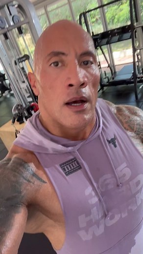 Dwayne Johnson on Instagram: "A monster @projectrock shoot today in the 93+ degrees #IronParadise 🔥🎥💪🏾🥵💀 I shot in multiple new Project Rock collections that are 🔥🔥🔥 and can’t wait to get all this innovative gear into your hands. Our new and improved SHOW YOUR WORK TECHNOLOGY championed by PROJECT ROCK is an innovative fabric that pulls your sweat - to reveal your work ethic ethos. I’m the case of our new HWITR sleeveless hoodie, the more you sweat the more it reveals 365 HARD WORK 💦 H