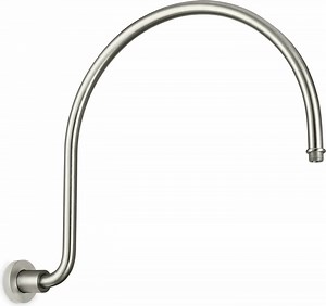 Curved Shower Arm - Round Base - 9107-65