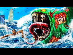 Finding the ZOMBIE BLOOP In GTA 5 (Sea Monster)