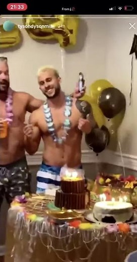 Travis Dyson (of the Andrew Gillum meth hotel room scandal) posts video attending birthday to Insta