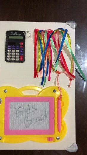 #marocaine🇲🇦 #montessori #busyboard #handicap #cadeau #love #summer #girl #kids #toddler #challenge #coronatime #tablerosensorial