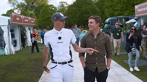 Jack Whitaker and Joe Stockdale hit the shops 🛍 Our Shopping Village opened today featuring a stunning array of over 200 stalls offering everything from luxury equestrian apparel and accessories to unique gifts, home decor and more! #RoyalWindsorHorseShow | Royal Windsor Horse Show