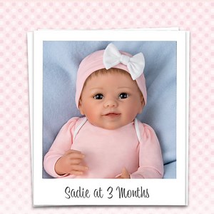 Watch the cutest baby grow up before your eyes with this Linda Murray three-doll collection. Shop Now! http://bit.ly/2S32X3y | The Ashton-Drake Galleries