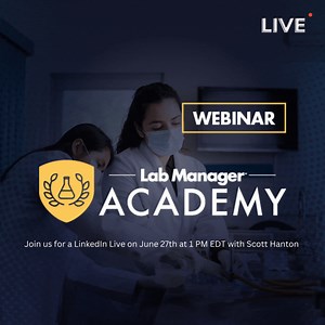 Save the Date: Lab Manager Academy is going LinkedIn Live with Scott Hanton! ​ There are a lot of threats to the safety and well-being of laboratories. Planning for a crisis is critical in protecting your lab, your people, and yourself in the event of a crisis in the laboratory. ​ If a crisis were to occur tomorrow, would your lab be prepared? ​ This webinar will focus on why: ​ 🚨Planning for a crisis in the lab is critical 🚨Advanced planning for a crisis is essential. ​ Many events can cause 
