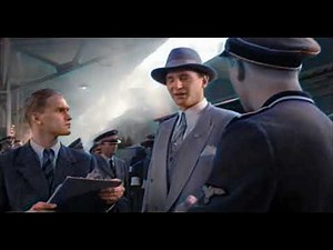 Schindler's List Colorized: Train Scene
